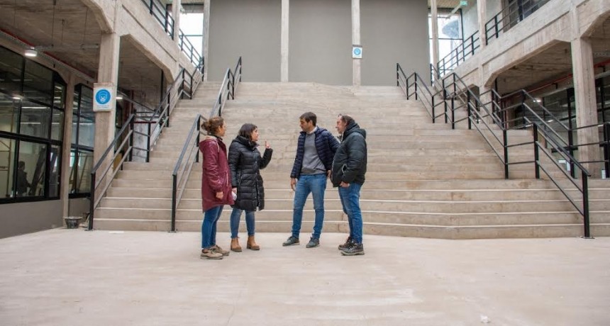 San Nicolás: Passaglia superviso el progreso del nuevo edificio municipal 