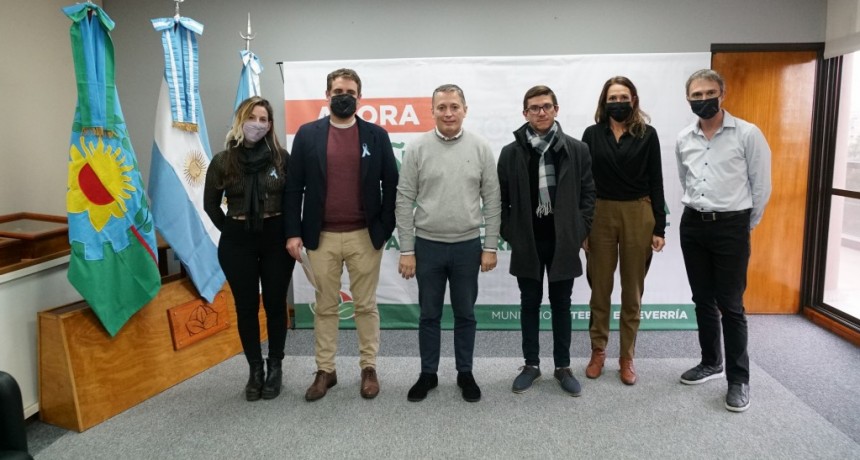 E. Echeverría: Fernando Gray se reunió con representantes de la empresa Logispack