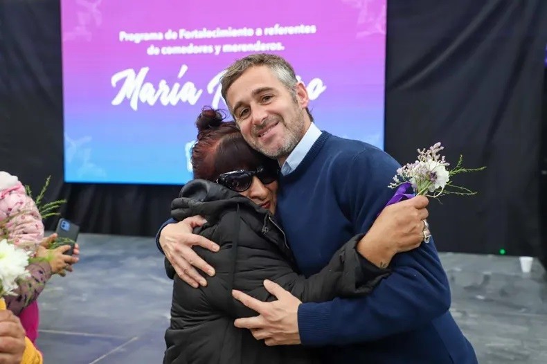 Pilar: Federico Achával reconoció a referentes de comedores