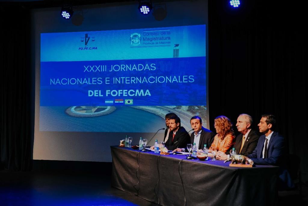 Misiones: Herrera Ahuad participó en la apertura de las XXXIII jornadas Nacionales e Internacionales del Fofecma 