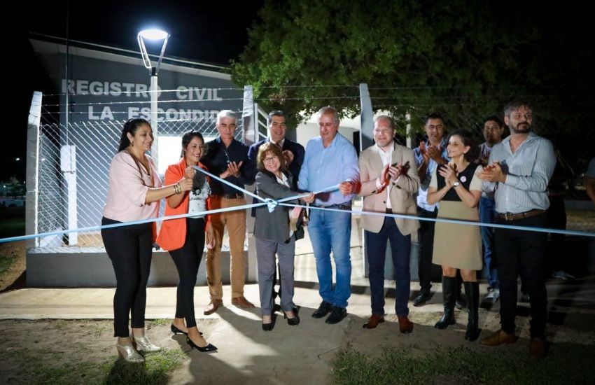 Chaco El Gobernador inaugur el Registro Civil n mero 88