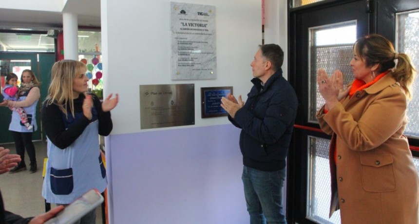 E. Echeverría: Gray inauguró obras en Monte Grande Sur 