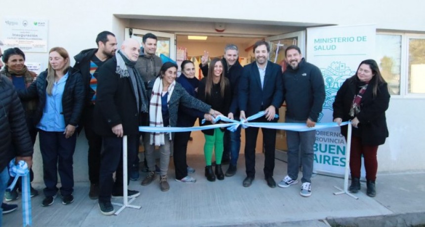 El Ministro Kreplak inauguró 3 CAPS en General Rodríguez