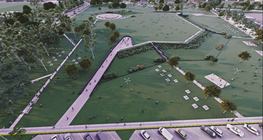 Moreno: Comenzó la renovación de la Plaza Dr. Buján 