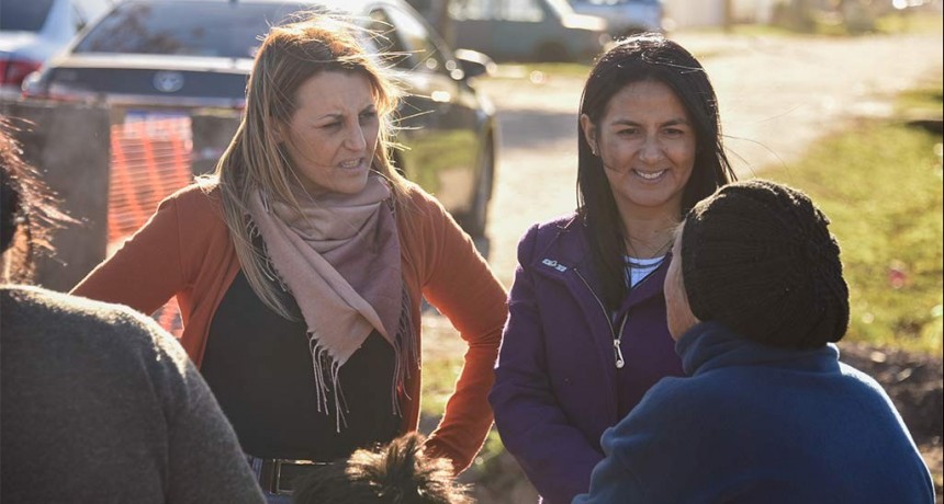 Malvinas Argentinas: Noe Correa visitó el avance de obra de las calles Pasco y Bermúdez