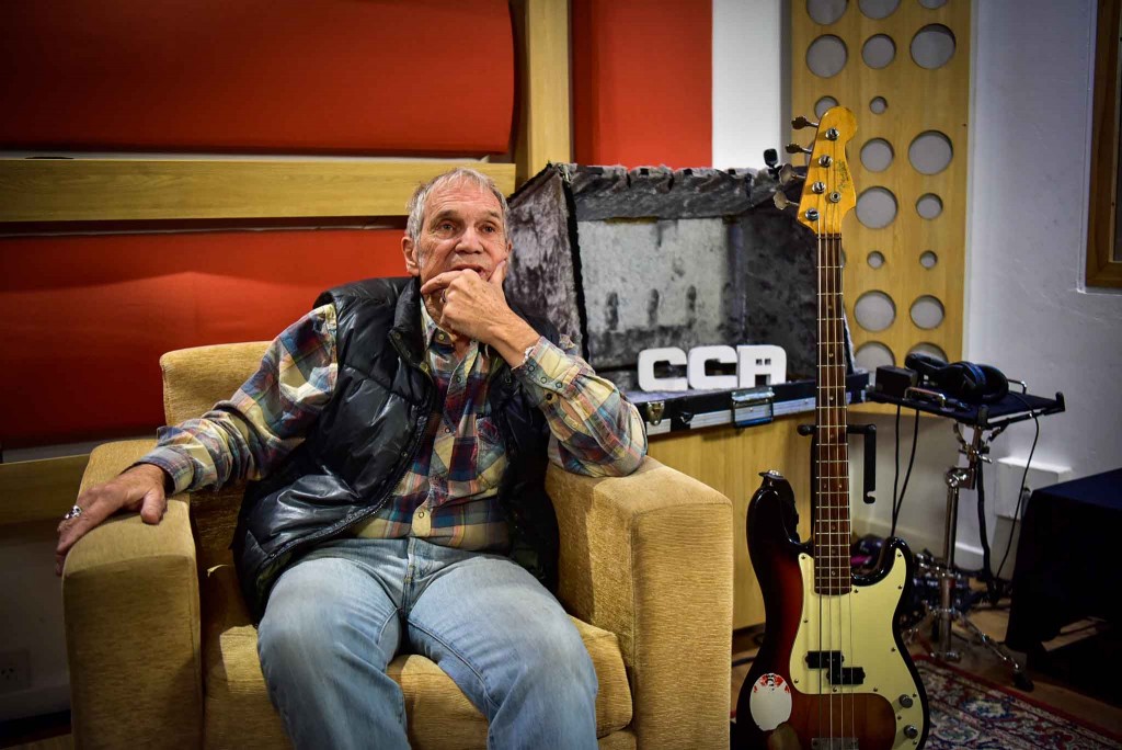 Malvinas Argentinas: “Vitico” Bereciartúa grabó en el estudio de la Casa Cultura y Arte del distrito 