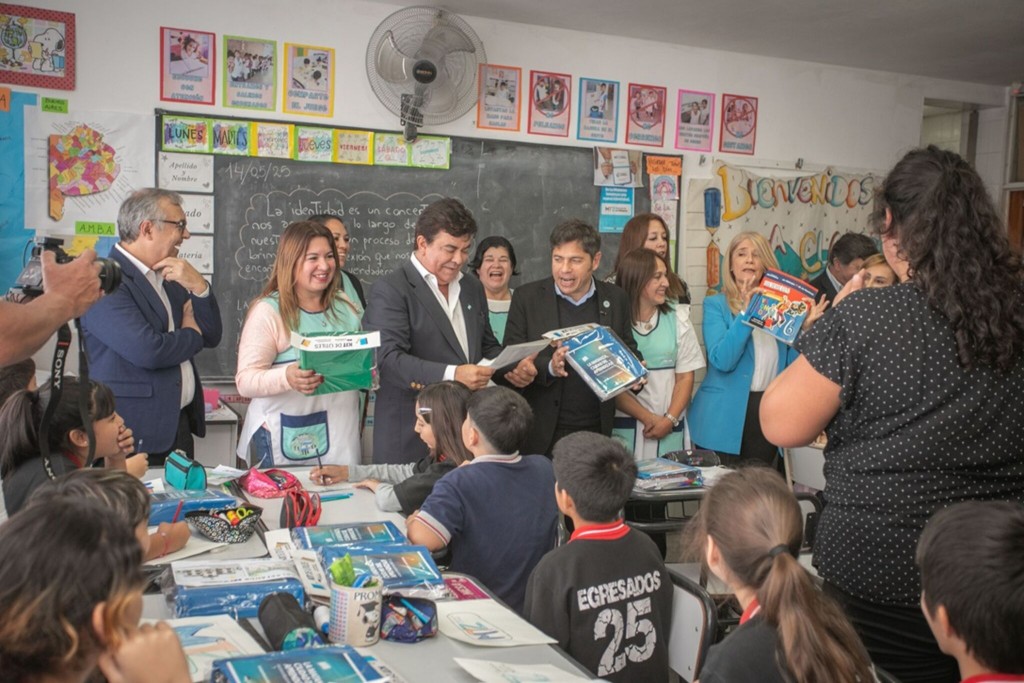 La Matanza: Fernando Espinoza y Axel Kicillof protegen la educación pública frente al ajuste