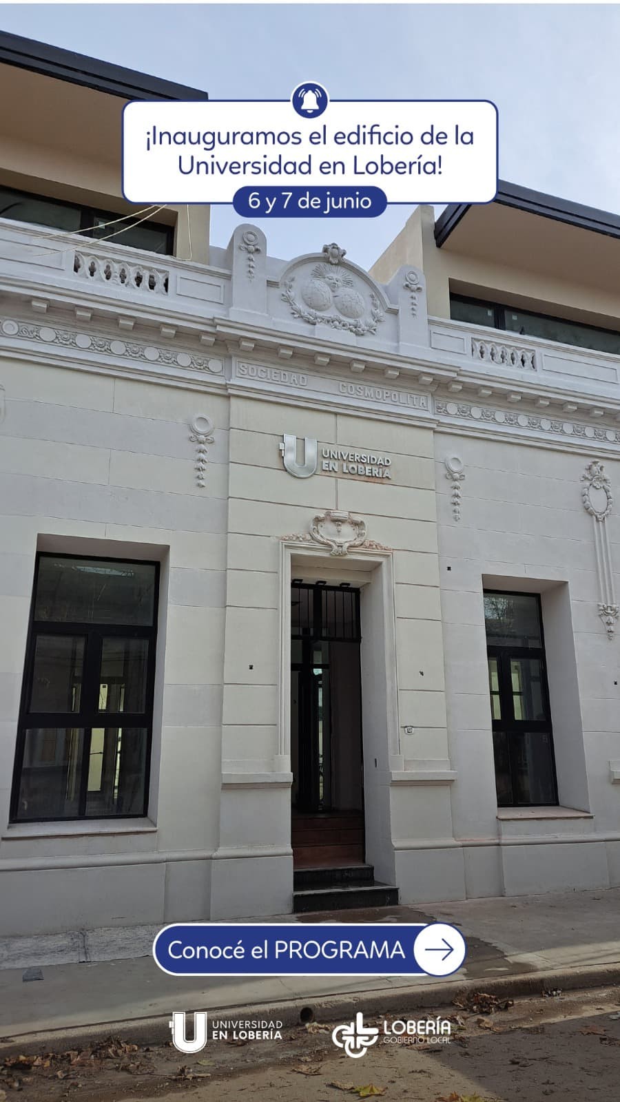 Lobería: El viernes inauguran el edificio de la Universidad local
