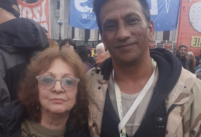 Raquel Márquez: “Hay que saber votar. Nunca más la derecha, el neoliberalismo, el FMI. Nunca más los traidores que en el Congreso se dan vuelta porque les pagan”