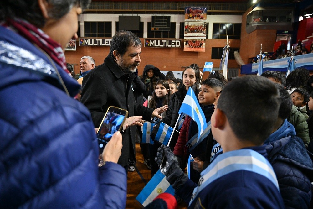 San Martín: Más de 4.800 alumnos prometieron lealtad a la bandera