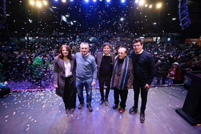 Kicillof y Larroque presentaron los Juegos Bonaerenses 2025
