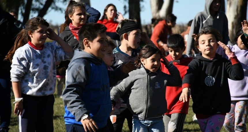 Junín: Cientos de chicos disfrutaron de una encantadora jornada recreativa en el Parque Martija