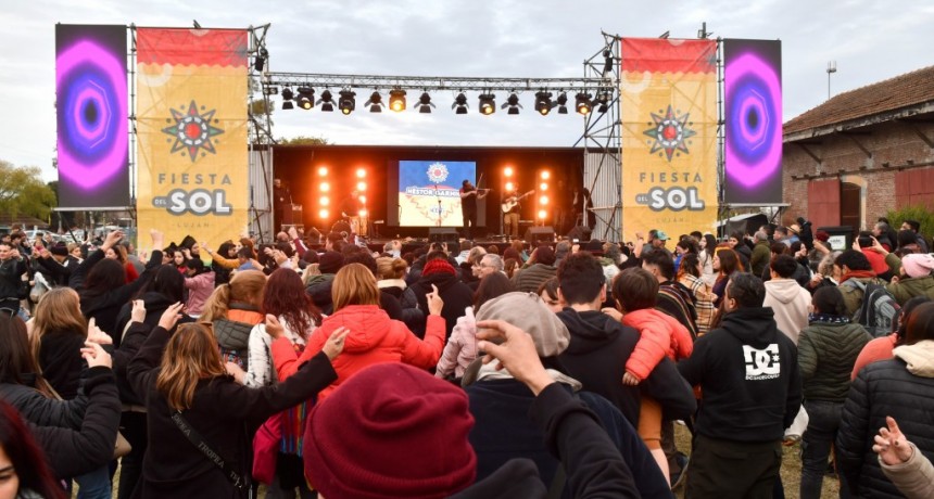 Luján: La Fiesta del Sol cerró con más de 20.000 visitantes en dos jornadas multitudinarias