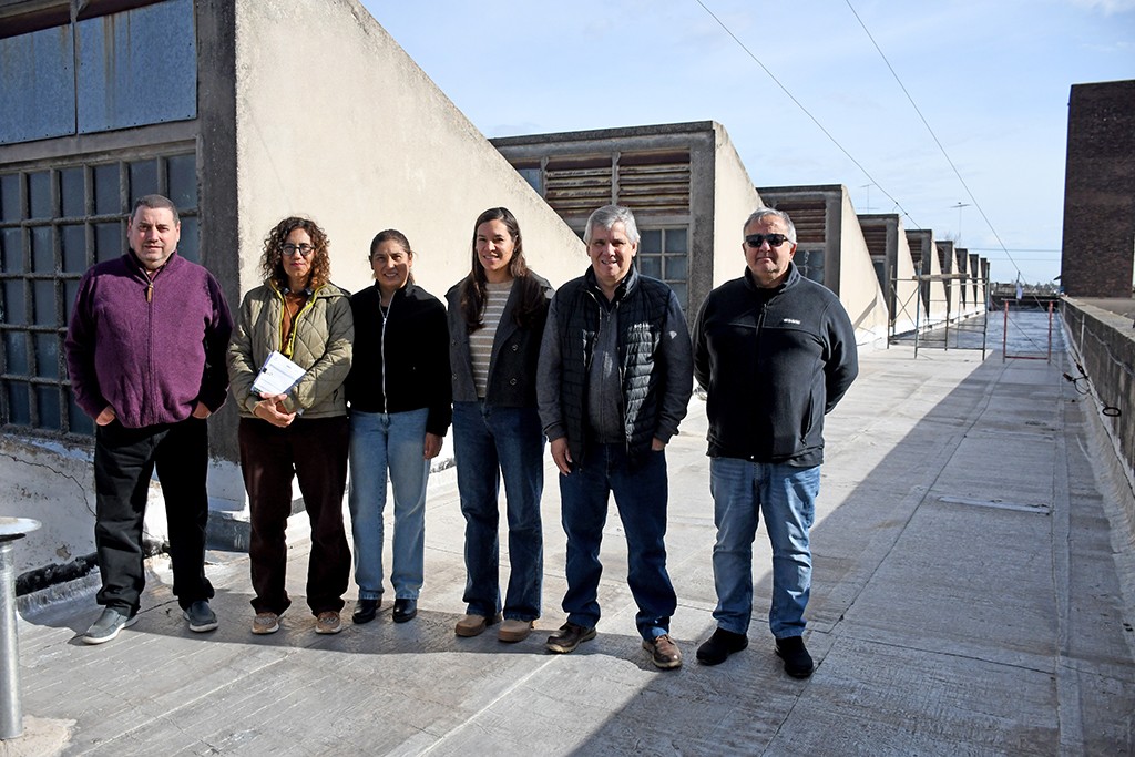 Chivilcoy: Britos destac&oacute; el avance de la obra de reparaci&oacute;n integral de la Escuela T&eacute;cnica N&ordm; 1