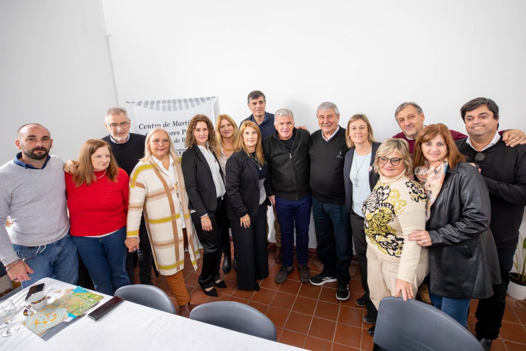 Berazategui: Carlos Balor se reuni&oacute; con representantes del Centro de Martilleros