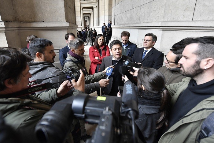 Kicillof particip&oacute; de una nueva audiencia en la Corte Suprema por fondos adeudados por el Gobierno nacional