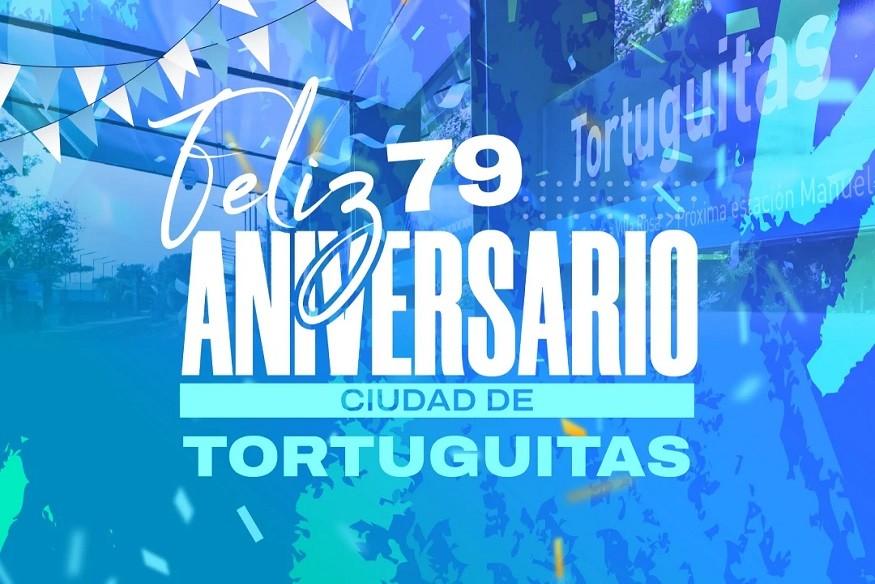 Malvinas Argentinas: Tortuguitas celebra su 79&deg; aniversario con una gran fiesta para toda la familia