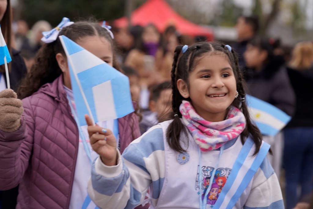 Merlo: Alumnos prometieron Lealtad a la Bandera 