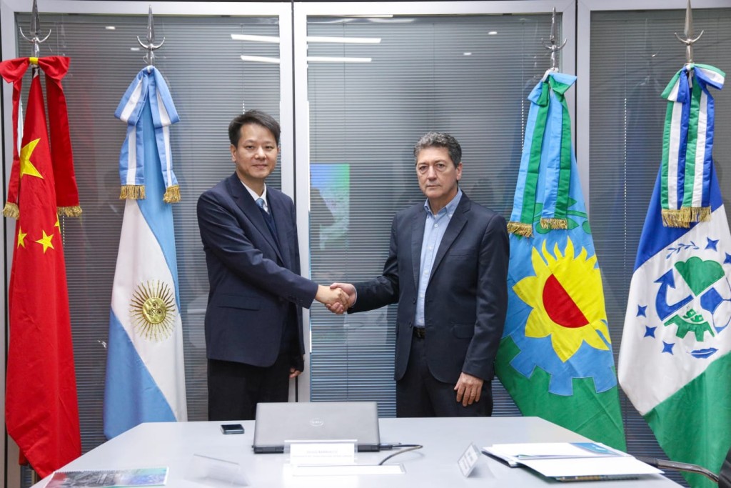 Avellaneda: Barrueco recibi&oacute; al vicealcalde de Dongguan