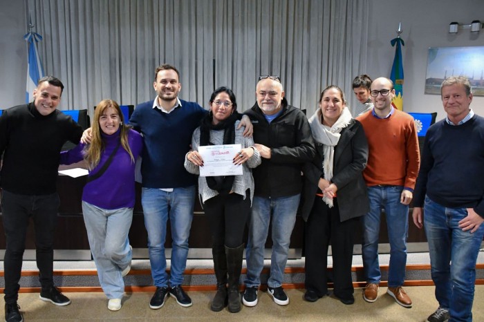 La Provincia entreg&oacute; certificados del curso Capacitar para Emprender en San Nicol&aacute;s