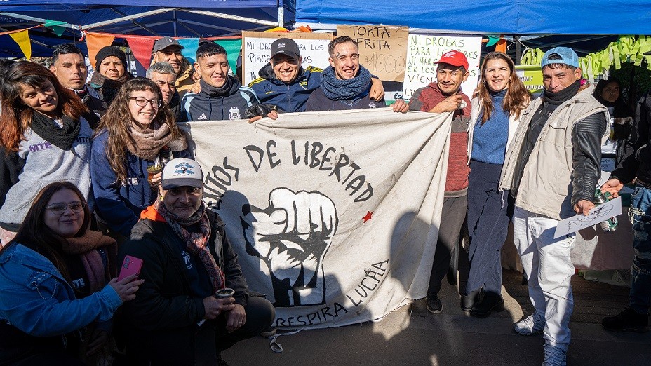 Moreno: Se realiz&oacute; una jornada de concientizaci&oacute;n sobre adicciones en la Plaza San Mart&iacute;n