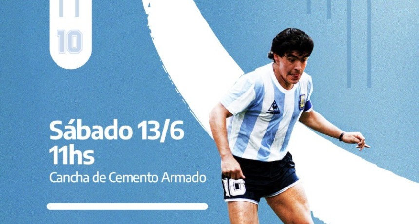 Azul: Se realizar&aacute; una nueva edici&oacute;n de la Copa Homenaje Diego A. Maradona