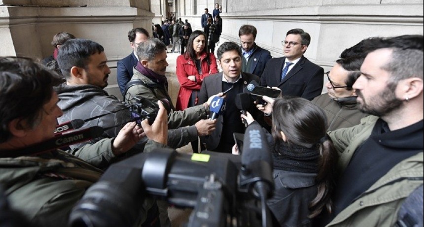 Kicillof particip&oacute; de una nueva audiencia en la Corte Suprema por fondos adeudados por el Gobierno nacional