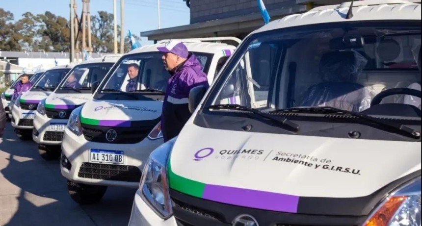 Quilmes: El Municipio present&oacute; 6 nuevos veh&iacute;culos para la flota liviana de la Secretaria de Ambiente y GIRSU 