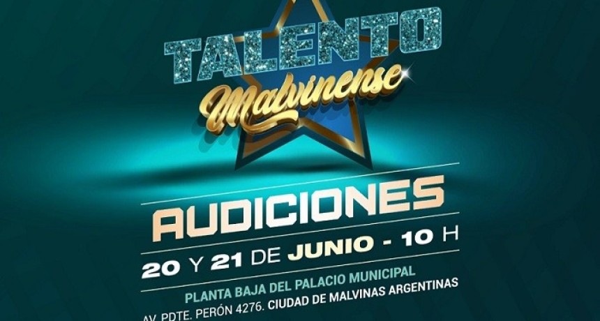 Malvinas Argentinas: Comienzan las audiciones de Talento Malvinense, el nuevo certamen para artistas del distrito