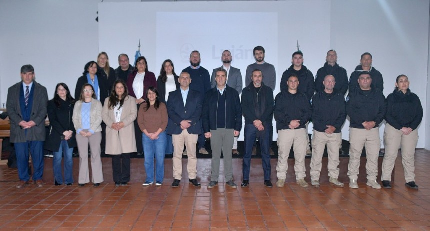 Luj&aacute;n: Se realiz&oacute; la presentaci&oacute;n de docentes e instructores que capacitar&aacute;n a los futuros oficiales del Cuerpo de Prevenci&oacute;n Comunitaria 