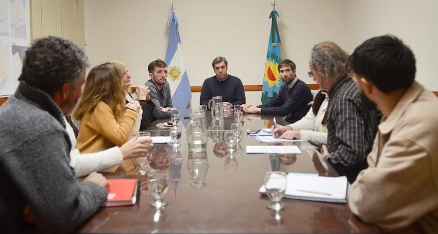 Luján: El Intendente recibió a integrantes de la Asamblea Ambiental