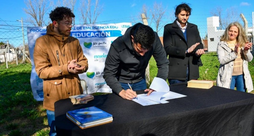 Gral. Rodríguez: Se reanudará la obra para terminar la Escuela Secundaria N° 9 