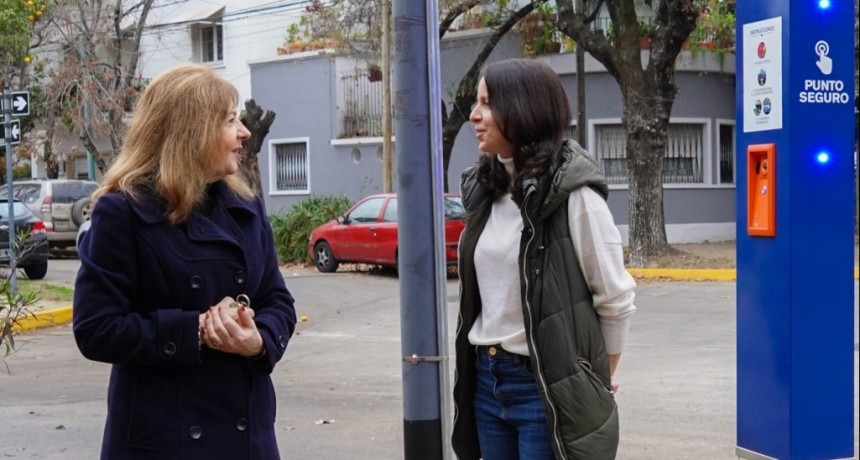 Vicente López: El Municipio instaló más de 150 Puntos Seguros en el distrito 