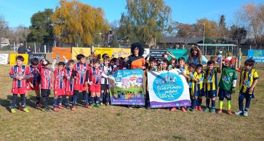 Mercedes: “Queremos Jugar Libre” una propuesta que busca erradicar la violencia 