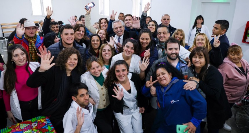 Alberto Fernández anunció un barrio inclusivo para personas con problemas de salud mental