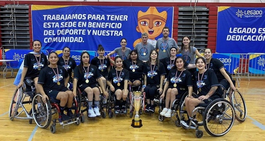 José C. Paz: El Seleccionado femenino de básquet adaptado ganó la medalla dorada y clasificó a los Juegos Parapanamericanos 2023 