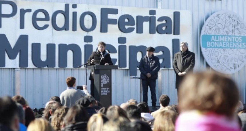 Axel Kicillof recorrió el nuevo Mercado Bonaerense Fijo de Marcos Paz