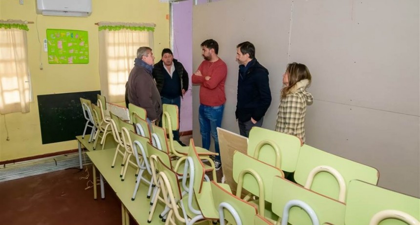 Junín: El Municipio lleva adelante una fuerte intervención en el edificio del Jardín Maternal Monigotes