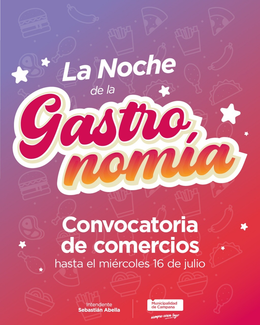 Campana: Se viene una nueva edición de “La Noche de la Gastronomía”