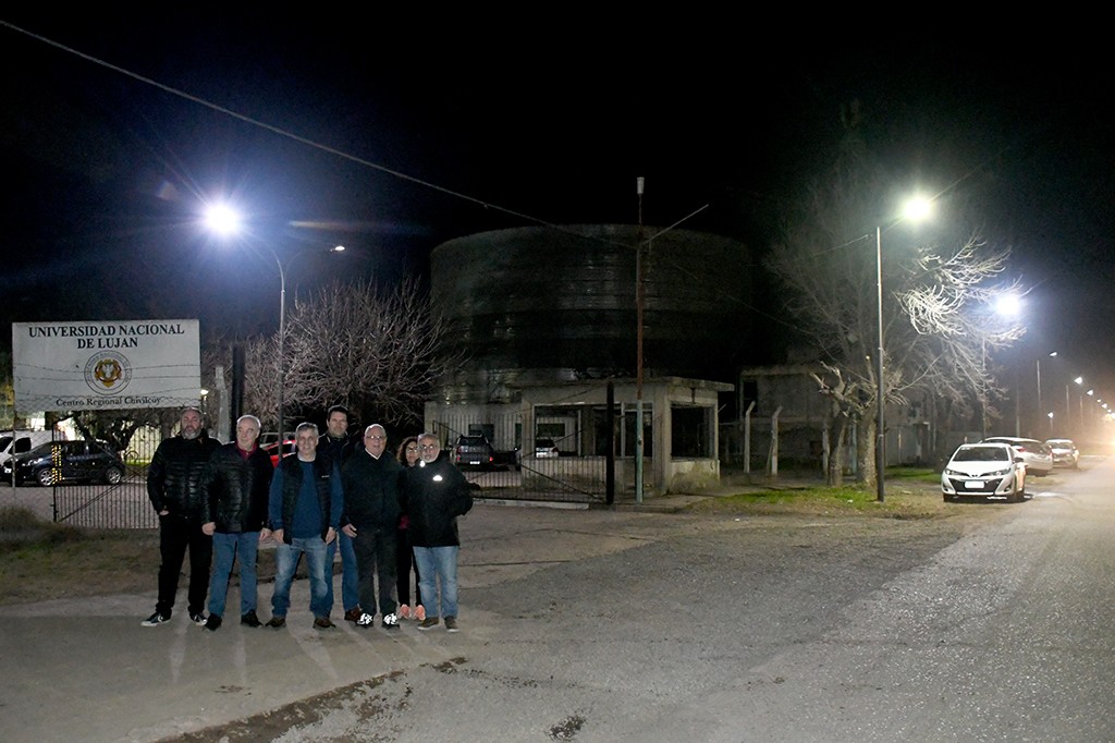 Chivilcoy: Avanza el recambio de luminarias LED en el distrito