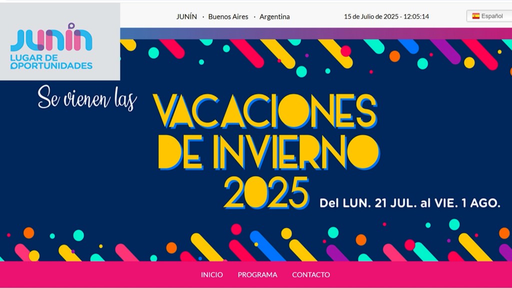 Junín: El Municipio presentó sus propuestas culturales para disfrutar en estas vacaciones de invierno