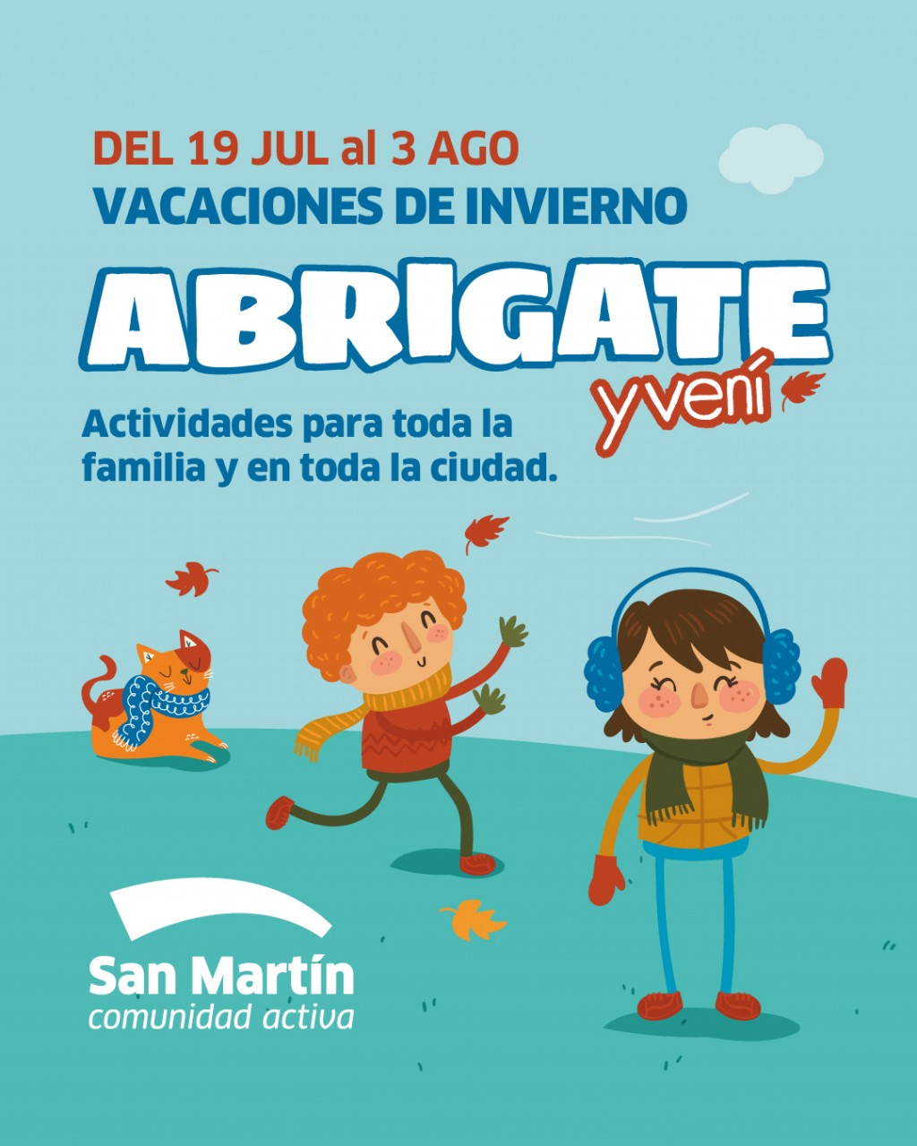 San Martín: La ciudad tendrá más de 450 propuestas gratuitas en vacaciones de invierno