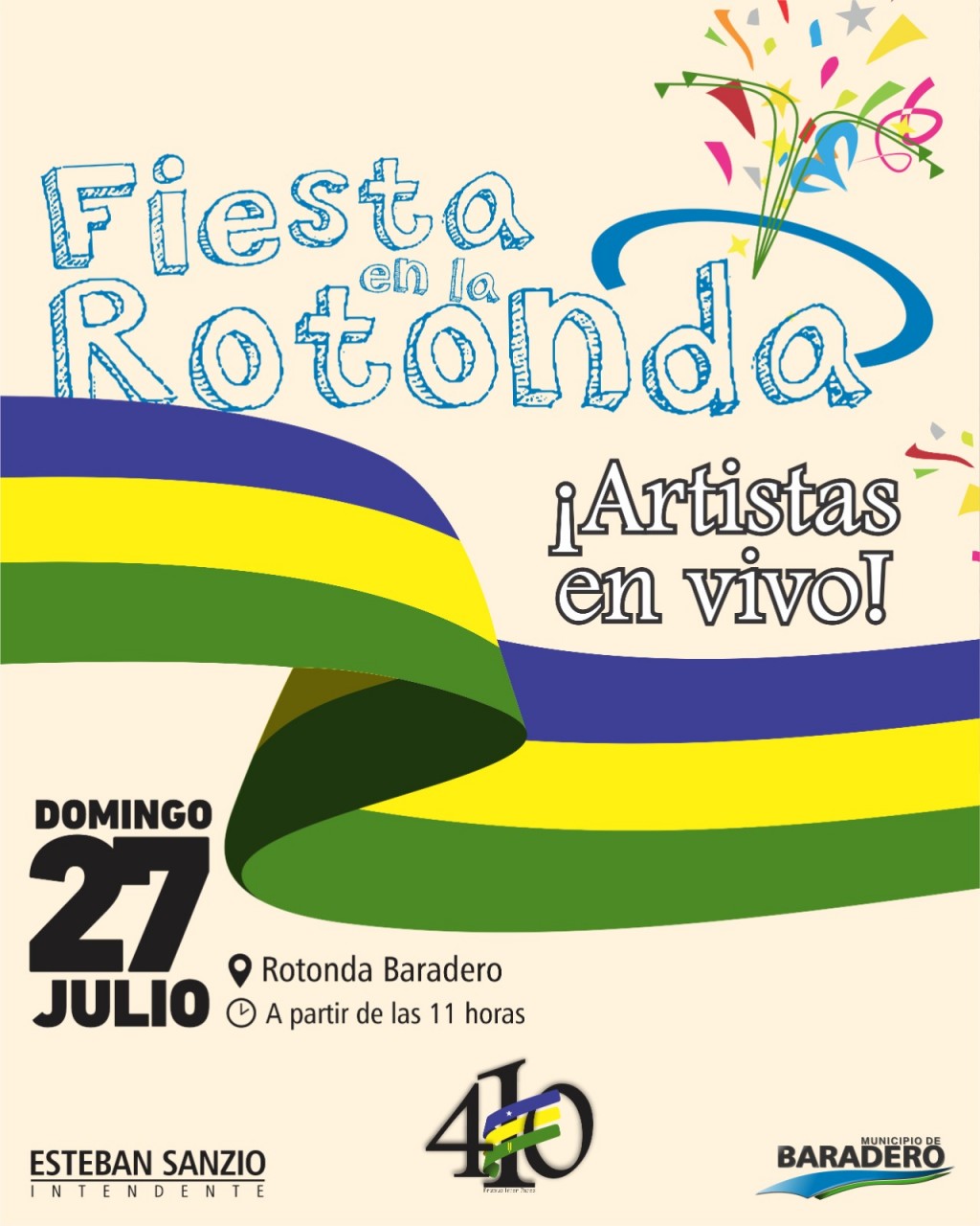 Baradero: Esta todo listo para la tradicional Fiesta de la Rotonda 