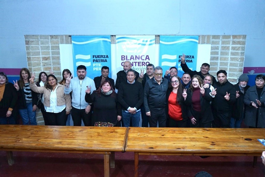 Pte. Perón: Cantero anunció los candidatos de Fuerza Patria