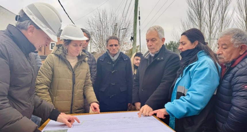 La Plata: Alak y Katopodis inauguraron los desagües pluviales en la cuenca del Arroyo Maldonado