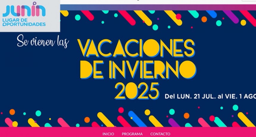 Junín: El Municipio presentó sus propuestas culturales para disfrutar en estas vacaciones de invierno