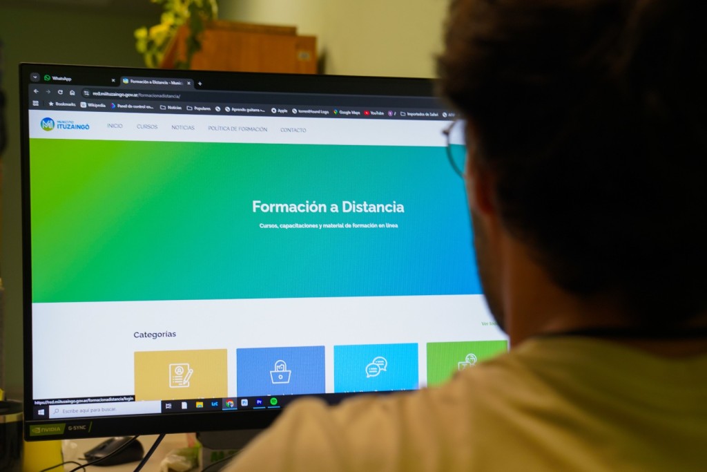 Ituzaing&oacute;: Nuevos cursos gratuitos de formaci&oacute;n a distancia