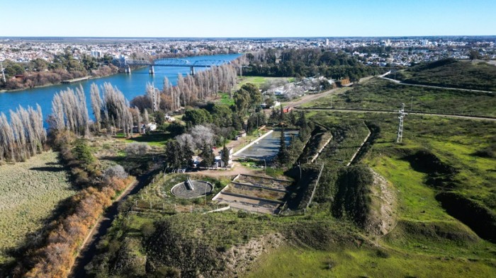 La Provincia reactiv&oacute; las obras de la Planta de L&iacute;quidos Cloacales de Patagones