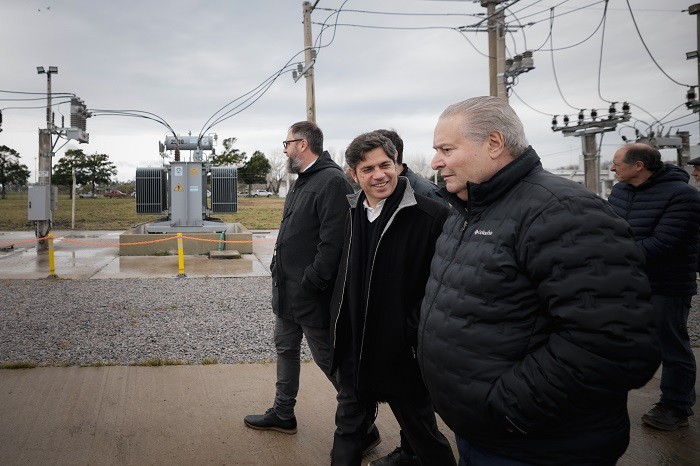 Kicillof inaugur&oacute; la nueva Estaci&oacute;n Transformadora de Salto