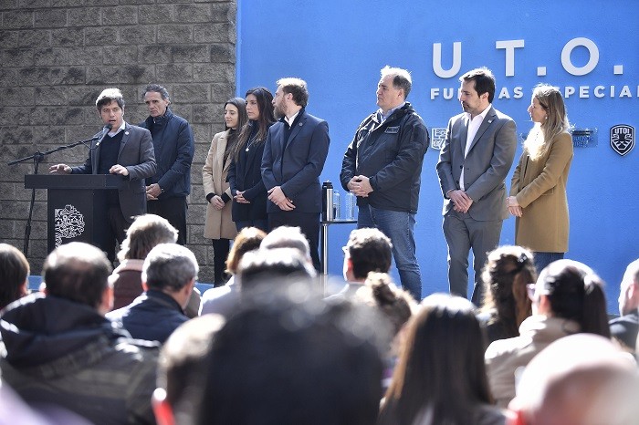 Kicillof inaugur&oacute; una base de la UTOI en Lomas de Zamora